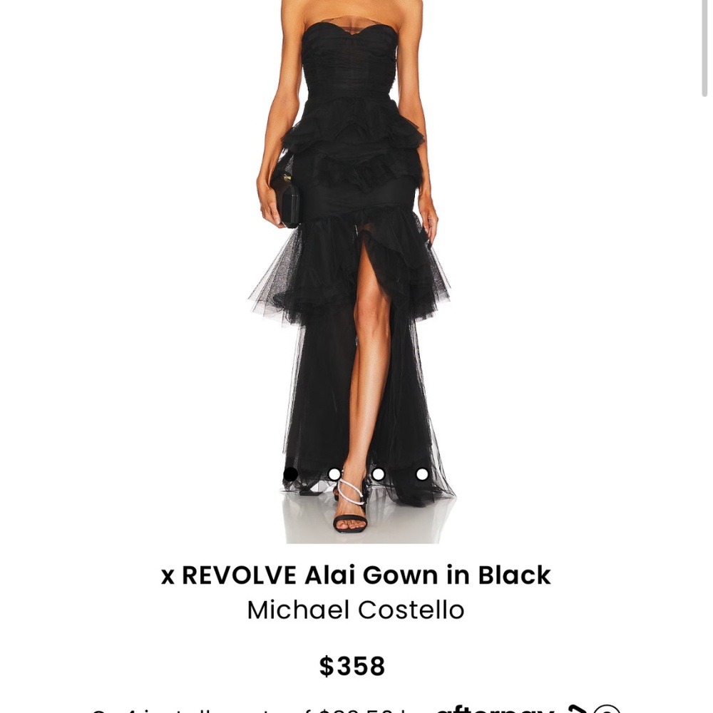 Michael Costello gown